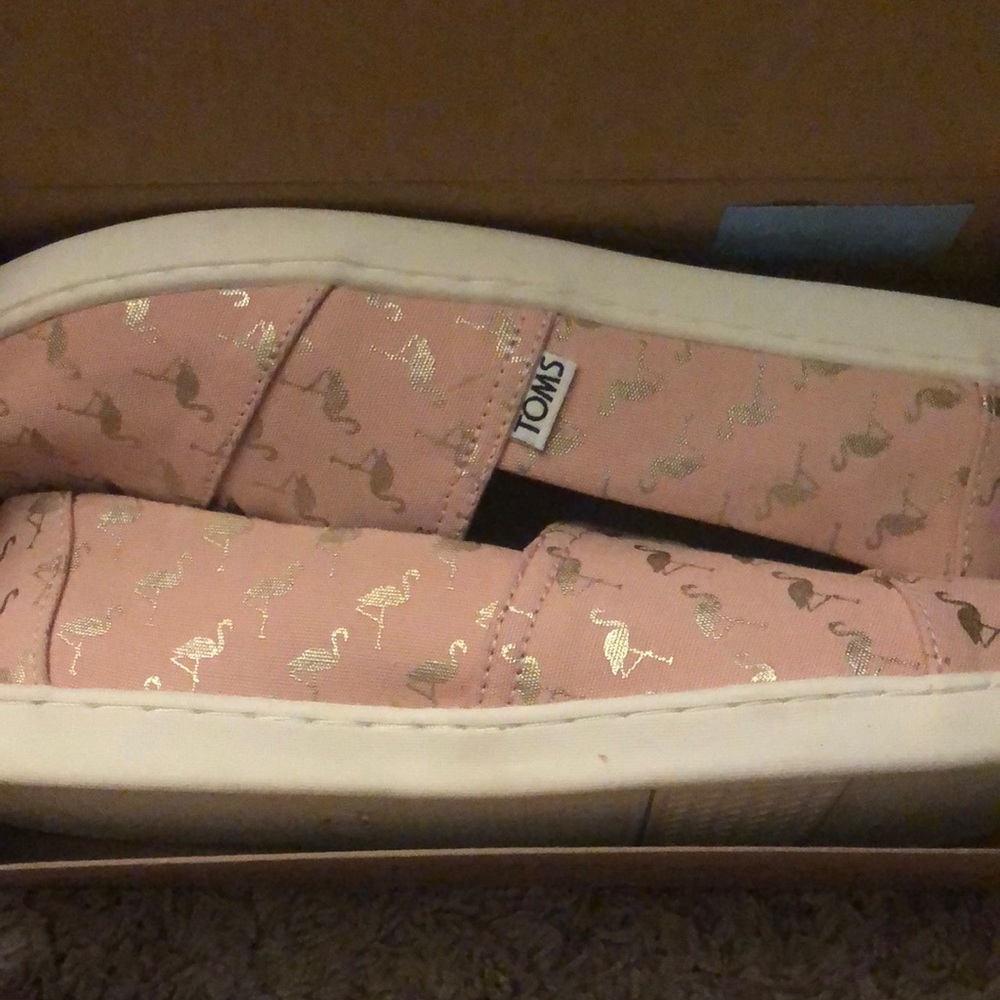 Girls Classic Pale Pink Flamingos